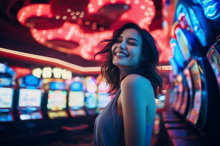 Permainan live-dealer di Free Play dengan simulasi blackjack dan roulette